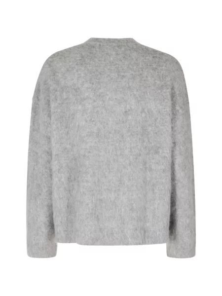 Pulover Department 5 de mohair gri