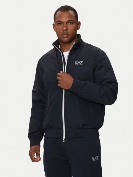 Bomber jakna Ea7 Emporio Armani plava