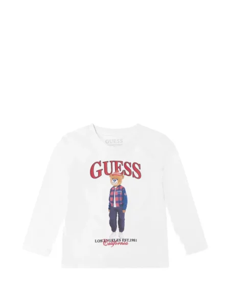 Koszulka dziecięca Guess biała
