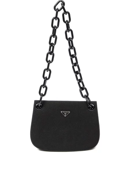Colier Prada Pre-owned cu bretele negru