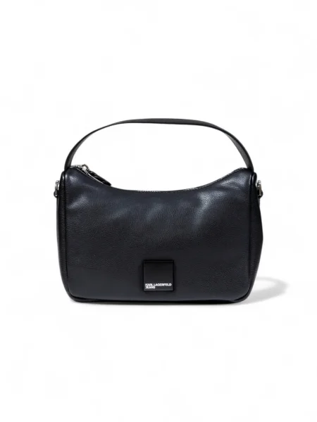 Mini hobo taška Karl Lagerfeld bez kostic černá