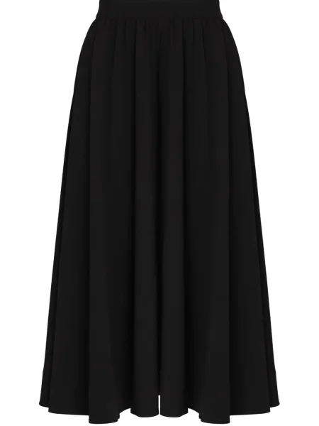 Spódnica midi Gloria Coelho do kolan czarna