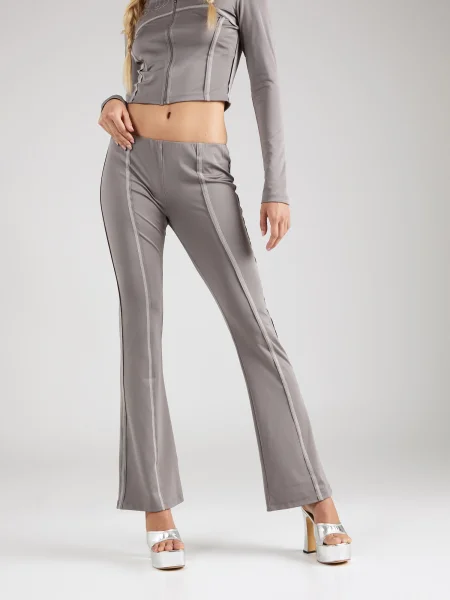 SHYX Pantaloni Kili gri închis alb