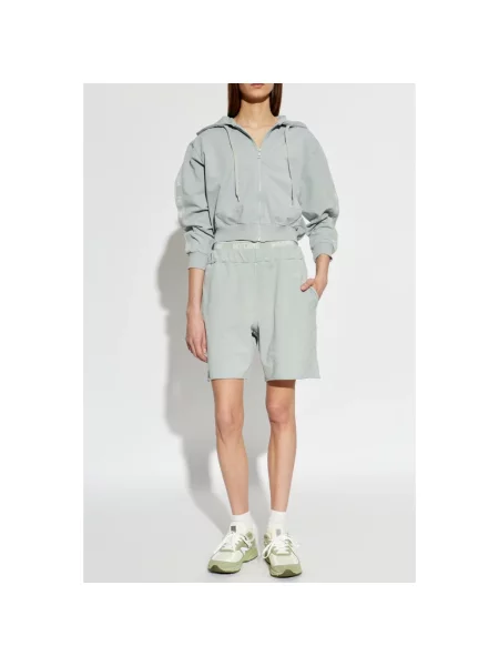 Bluza Moschino z logo niebieska
