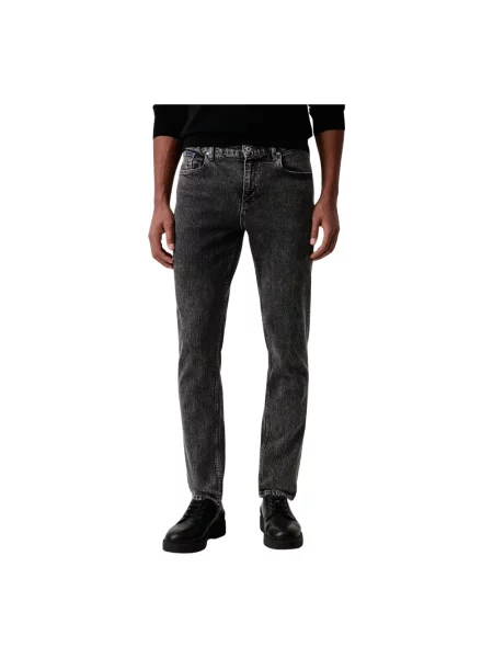 Karl Lagerfeld Jeans Jeansy Szary ciemny czarne