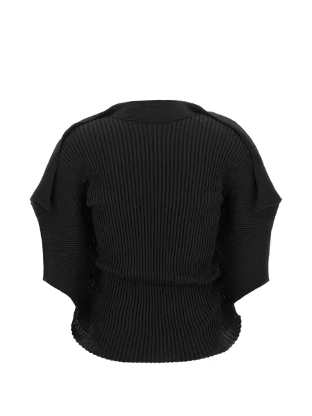 Bluză Issey Miyake drapată negru