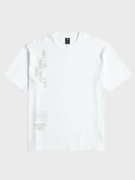 Футболка G-star Raw біла