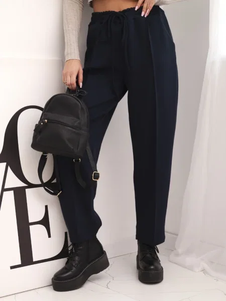 Pantaloni Kesi Włoski elegante negru