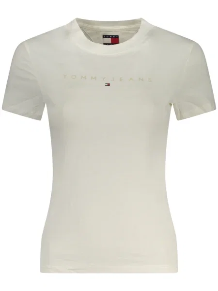 Tommy Jeans Tricou | alb