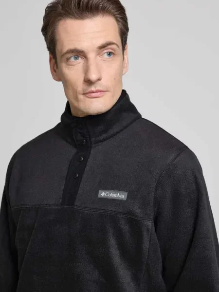 Bluza Columbia Steens Mountain Half Snap black czarny
