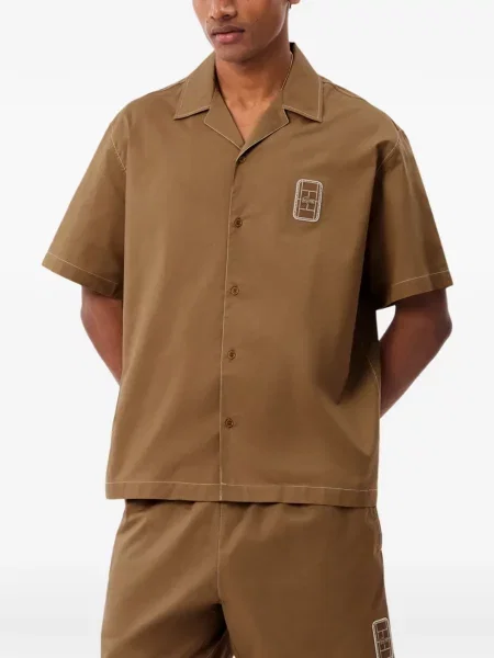 Kratak košulja Lacoste smeđa