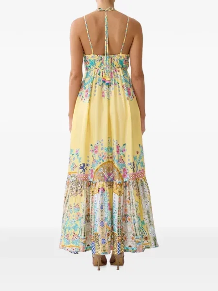 Rochie maxi Camilla galben