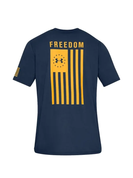 Tricou Under Armour cu imagine albastru