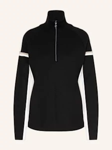 Altitude Svetr Troyer Monterosa Z Merino Vlny černá bílá