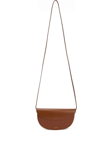 Body Jil Sander din piele maro