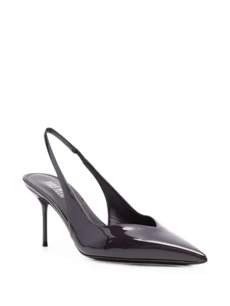 Pantofi cu toc Paris Texas slingback violet