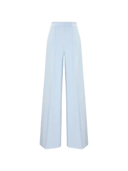Pantaloni Dorothee Schumacher cu picior lat albastru