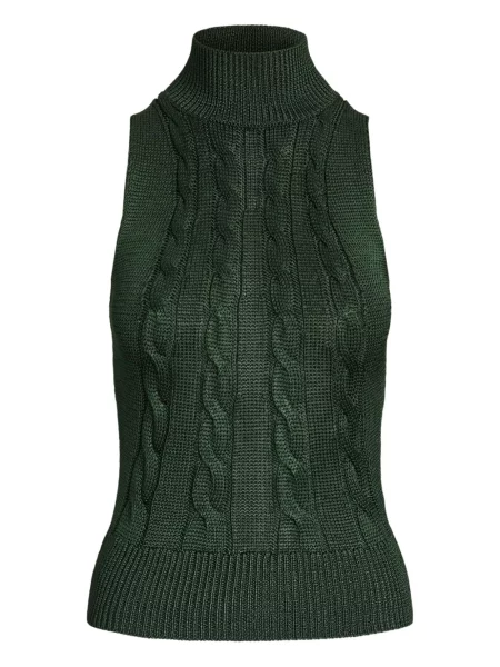 Top Ralph Lauren Collection tricotate verde
