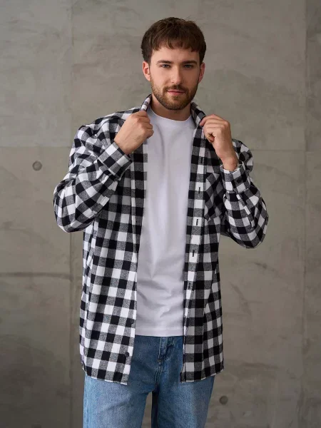 Сорочка ISSA Plus мультиколор