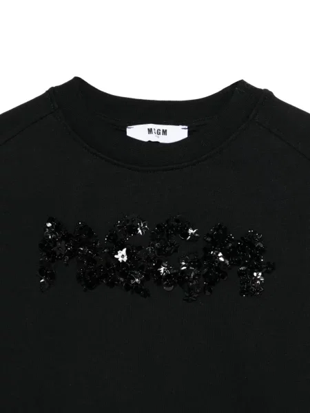 Bluza dziecięca Msgm czarna
