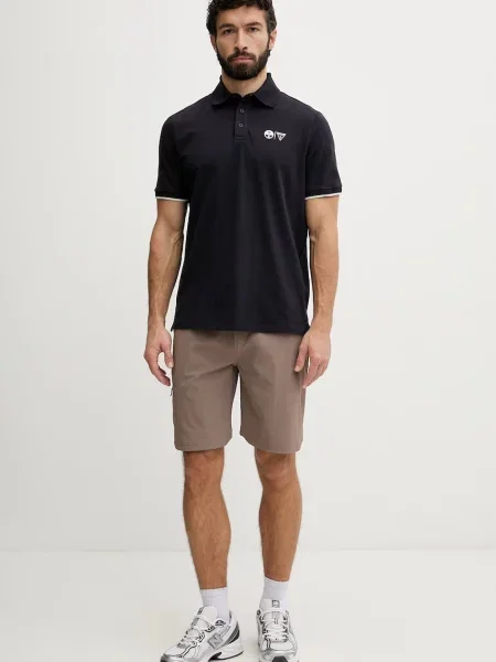 Guess Polo majica Mornarsko modra