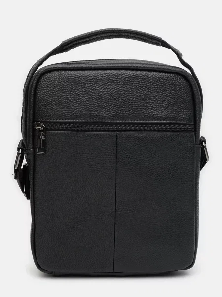 Borsa Leather Мессенджер Шкіра чорний
