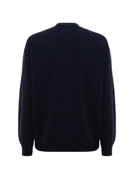 Cardigan Laneus tricotate albastru