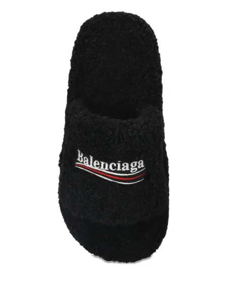 Sandale Balenciaga cu broderie cu platformă