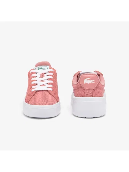 Кроссовки Lacoste розовые