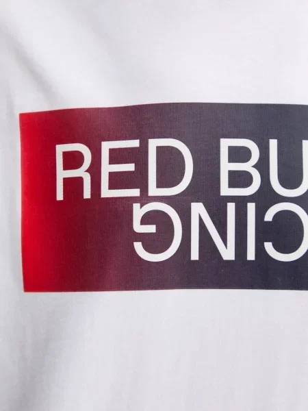 Red Bull Racing x Pepe Jeans póló OMBRE LOGO TEE fehér