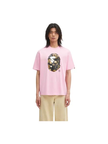 Koszulka A Bathing Ape® różowa