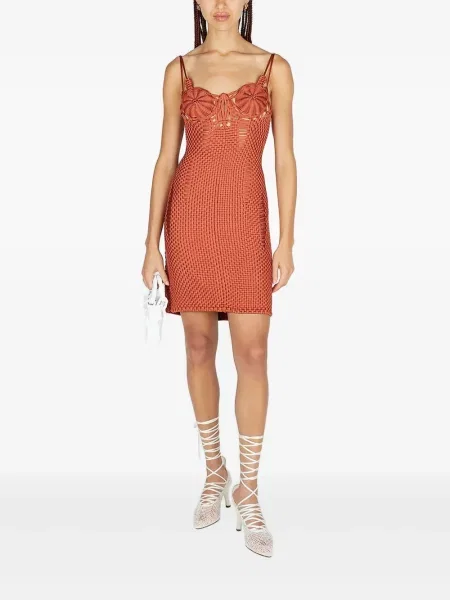 Rochie mini Isa Boulder roșu