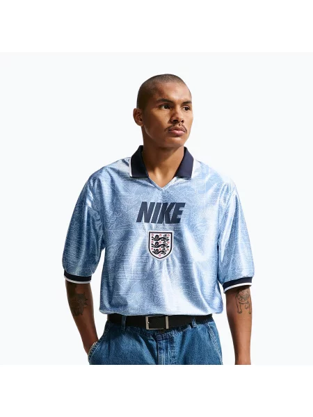 Tricou de fotbal pentru bărbați Nike England Energy Dri-Fit work blue/white/obsidian alb