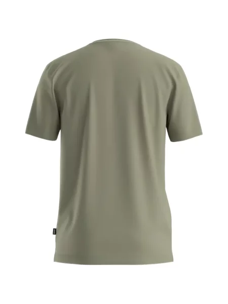 Tricou Boss cu decolteu rotund verde