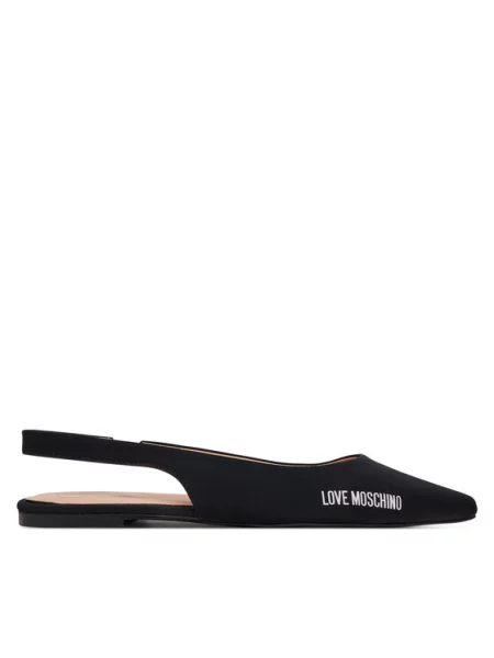 Балетки Love Moschino черные