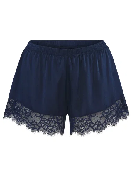 LASCANA Pantaloni de pijama închis albastru