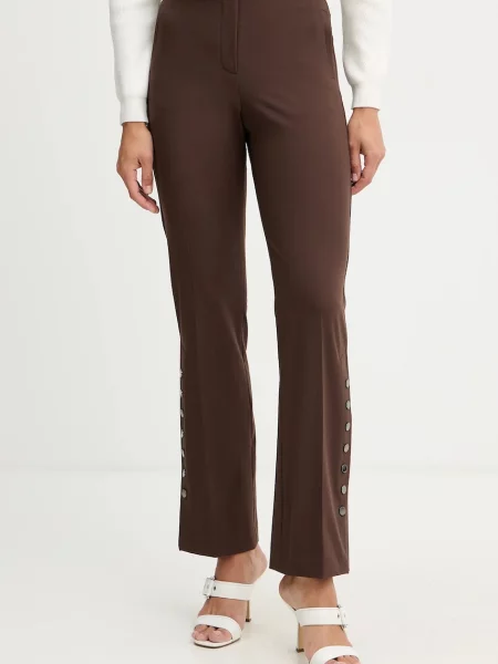 Hlače Karl Lagerfeld rjava