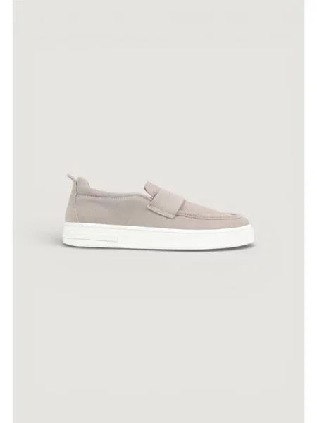 Armani Exchange Лофери бежевий