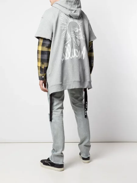 Majica s kapuljačom Haculla siva