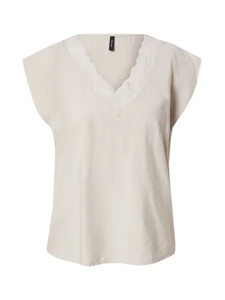 VERO MODA Bluză VMSAFA deschis gri