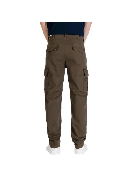 Tommy Jeans nohavice Sonny zelená