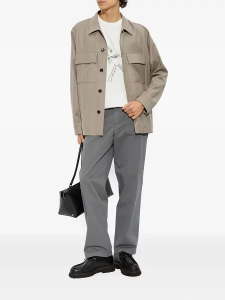 Cămașă Paul Smith de lână bej