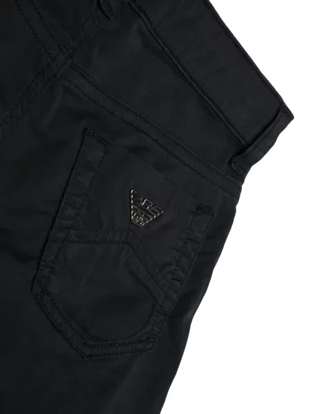 Dětské kraťasy Emporio Armani modré