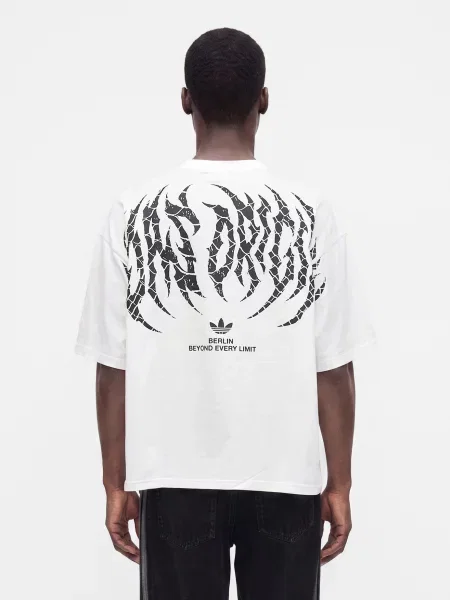 ADIDAS ORIGINALS Tričko BERLIN čierna biela