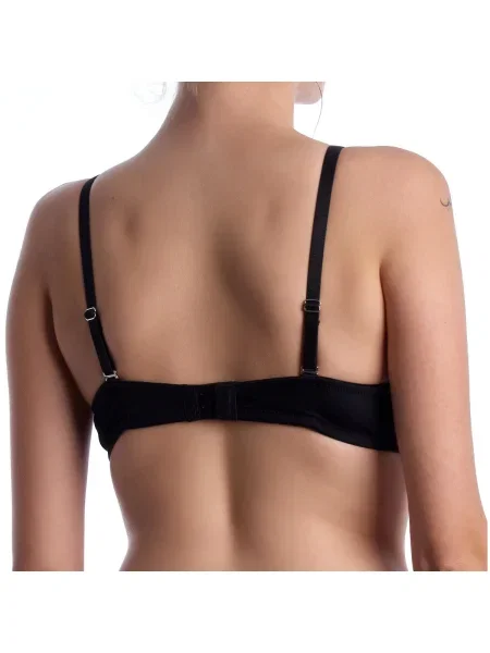 Bandeau podprsenka Lormar čierna