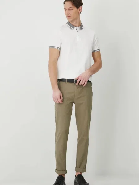 Однотонное поло Medicine белое