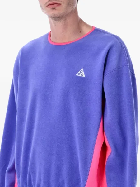 Pantaloni scurți Nike cu autograf cu decolteu rotund retro alb