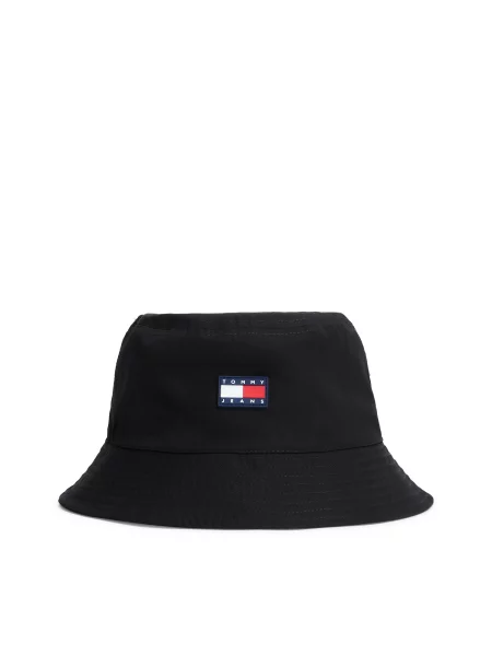 Tommy Jeans Cu două fețe pălărie alb