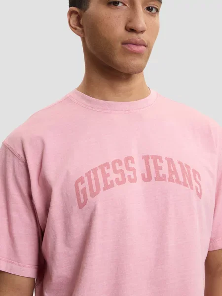 Футболка Guess Jeans рожевий
