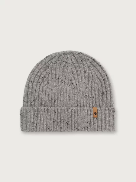 Fjallraven beanie cu lână Ovik Neps gri